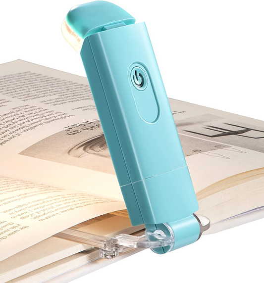 Book Reading Light with Clip USB Rechargeble